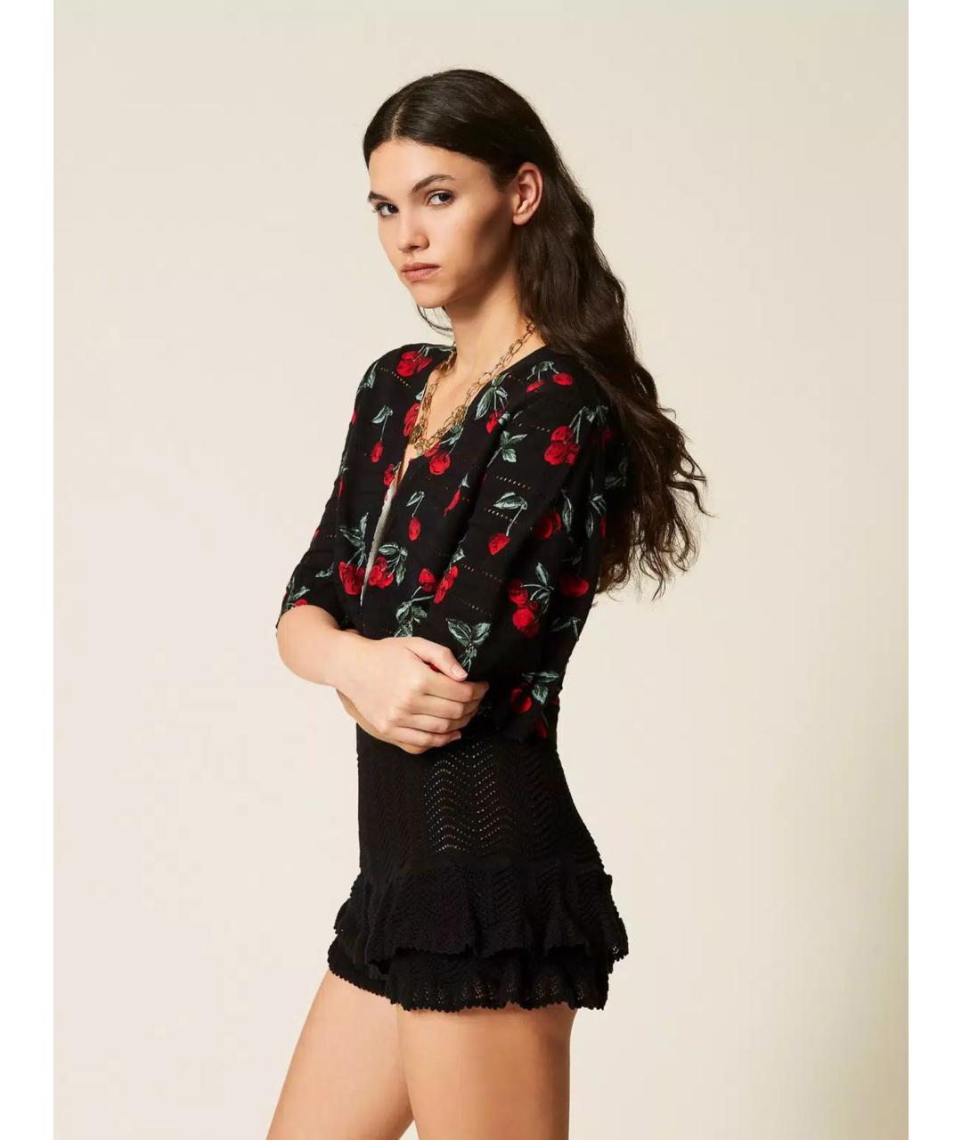 TWIN-SET Мульти хлопковый кардиган, фото 3