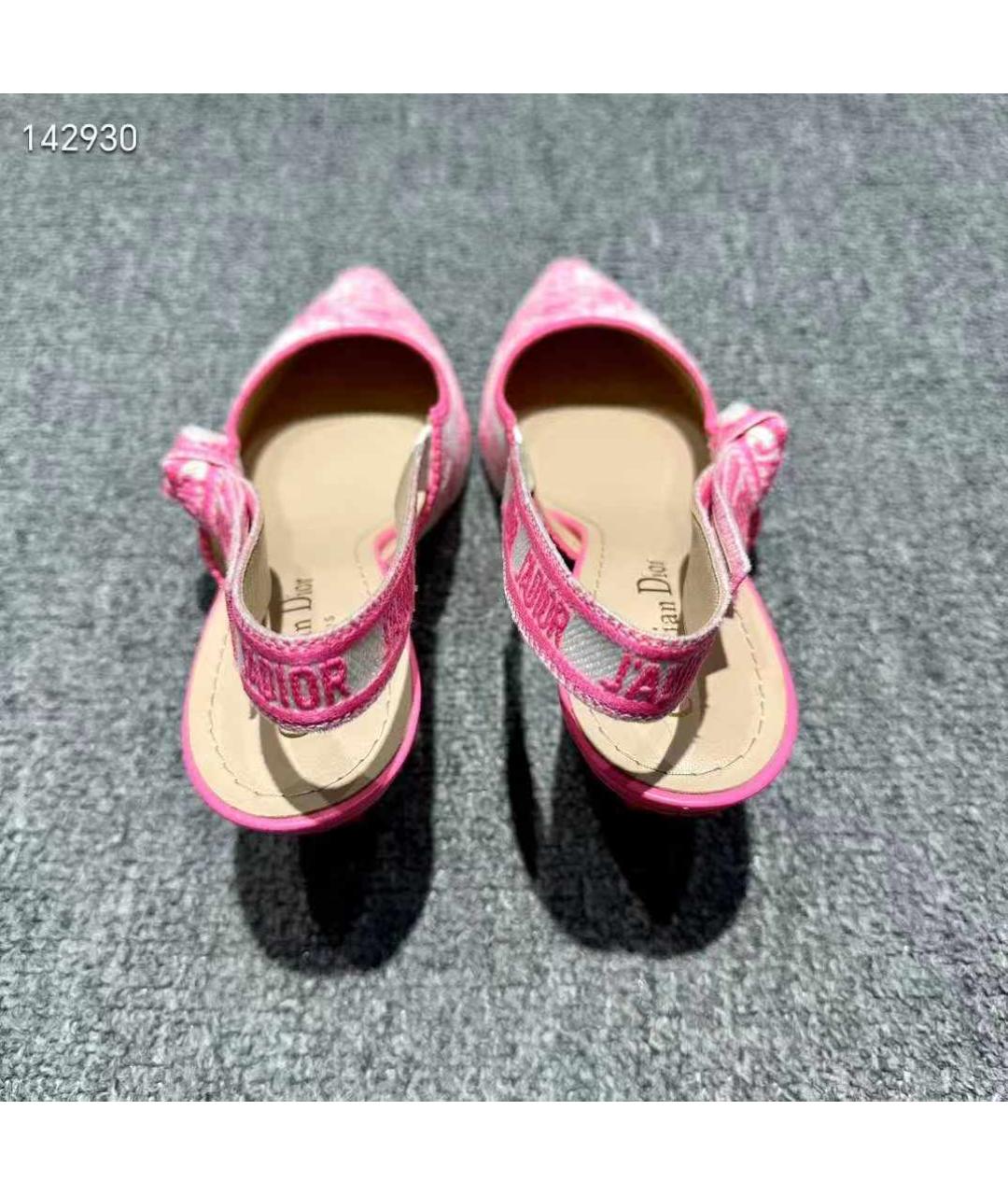 CHRISTIAN DIOR Розовые туфли, фото 4