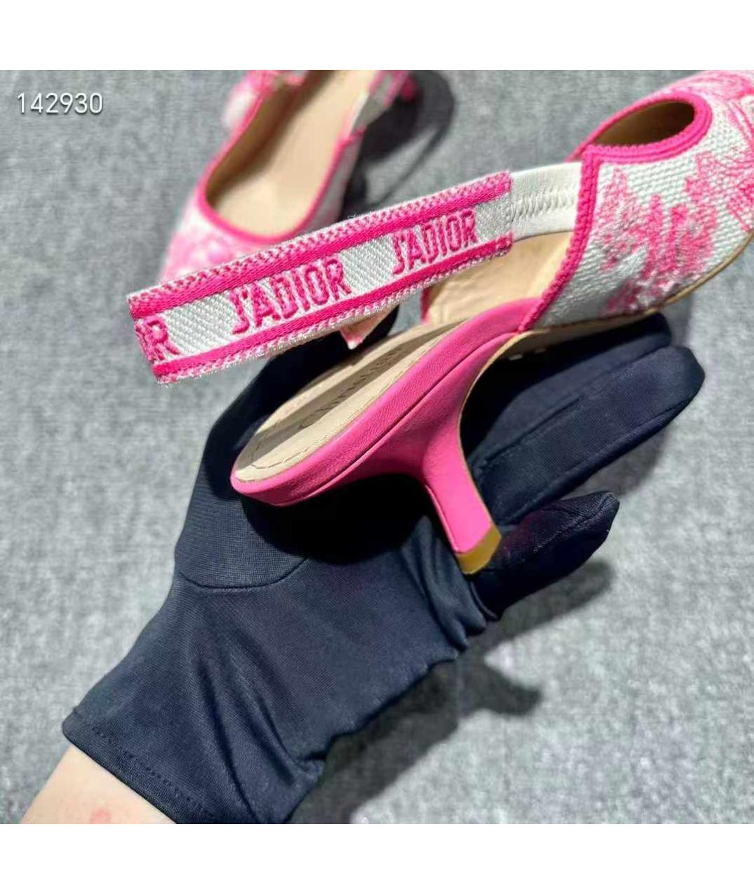 CHRISTIAN DIOR Розовые туфли, фото 5