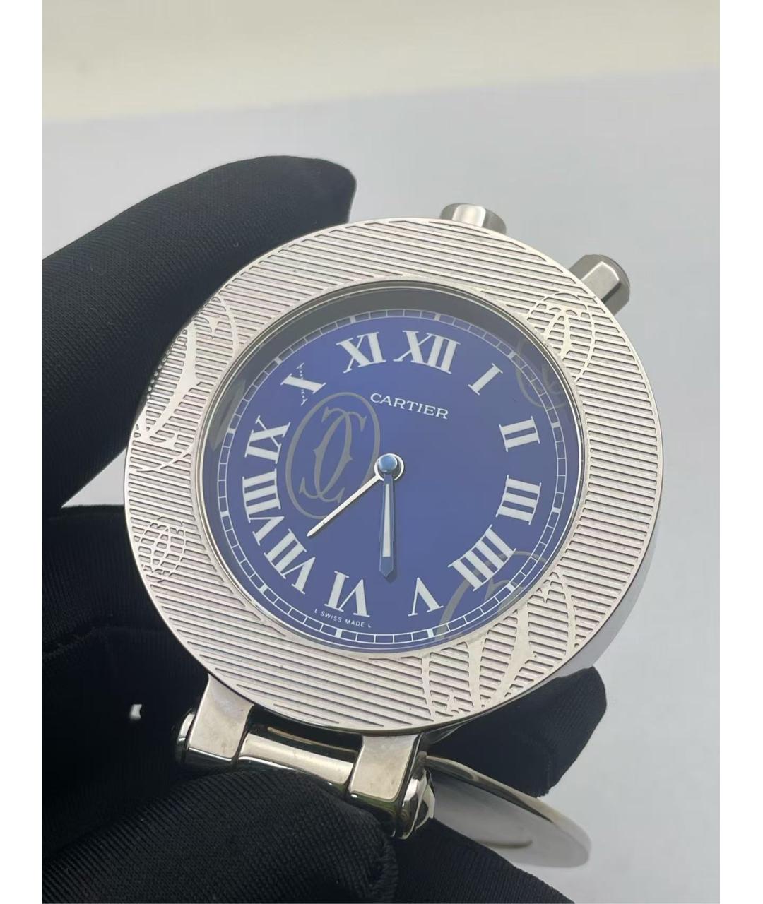 CARTIER Серебряные часы, фото 4