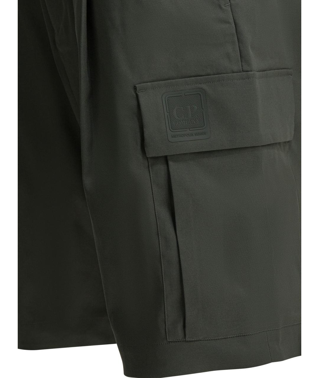 CP COMPANY Серые полиэстеровые шорты, фото 4