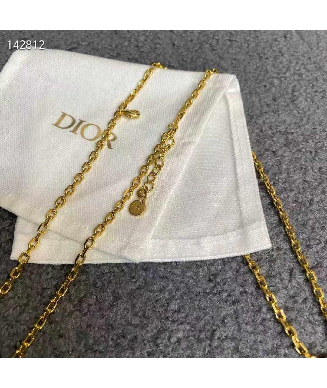 CHRISTIAN DIOR Золотая подвеска, фото 6