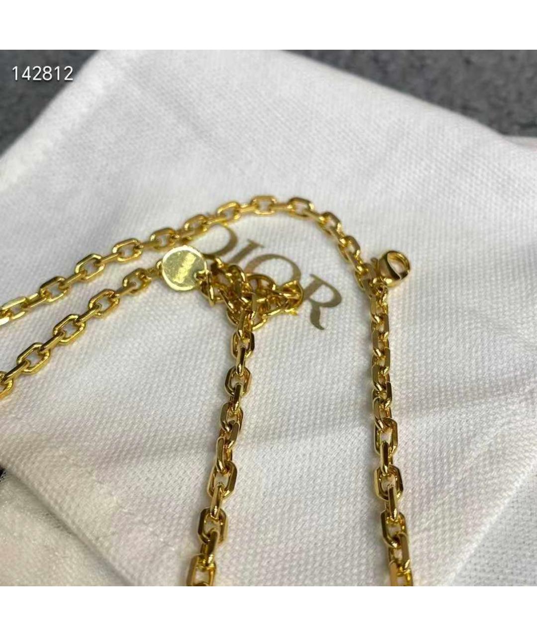 CHRISTIAN DIOR Золотая подвеска, фото 4
