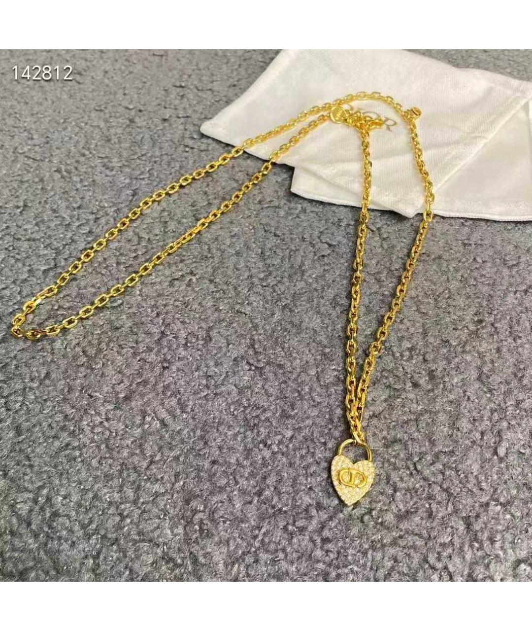 CHRISTIAN DIOR Золотая подвеска, фото 3