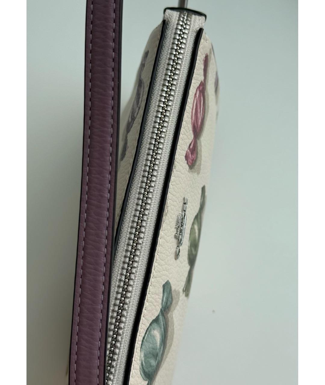 COACH Мульти кожаная сумка с короткими ручками, фото 8