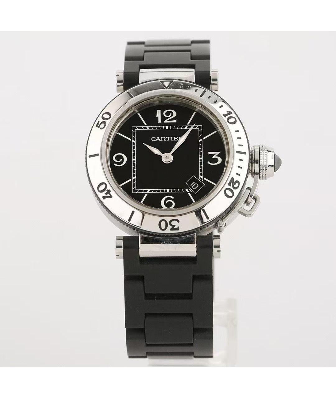 CARTIER Серебряные часы, фото 2