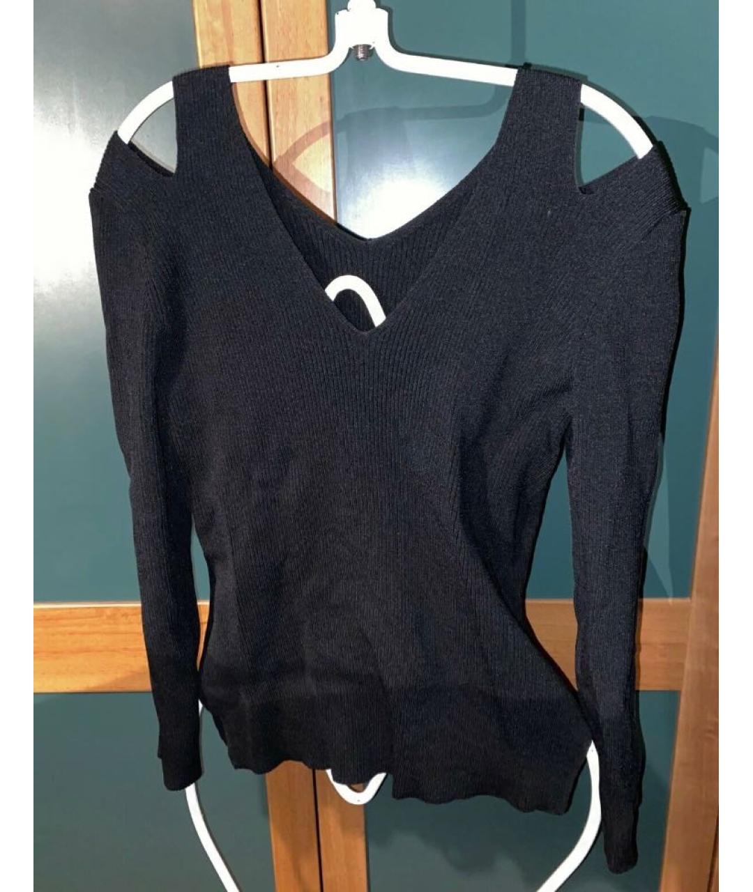 RAG & BONE Черный вискозный джемпер / свитер, фото 6