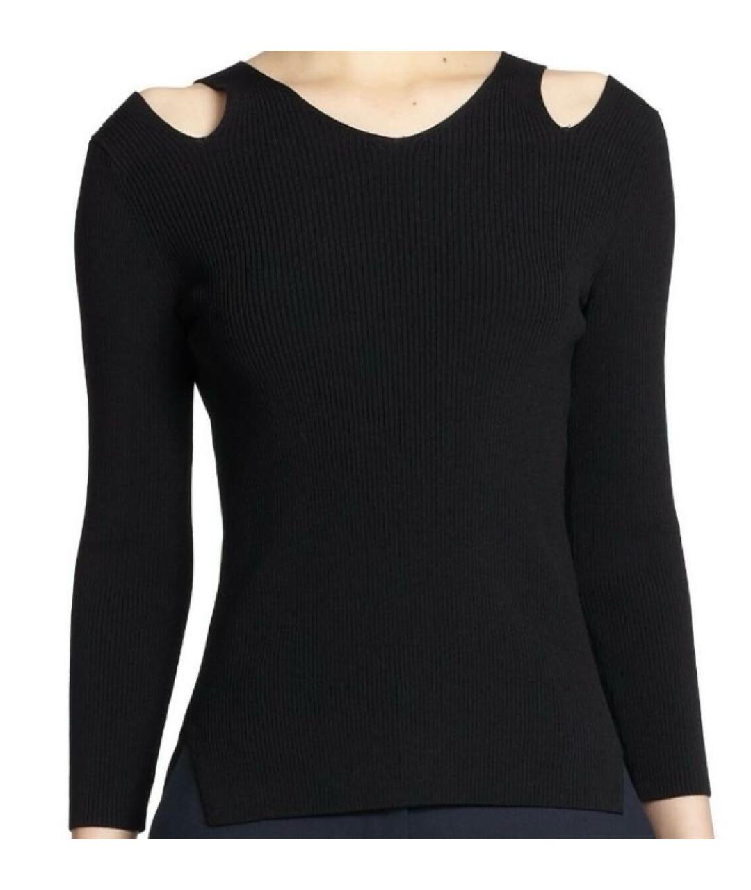RAG & BONE Черный вискозный джемпер / свитер, фото 2