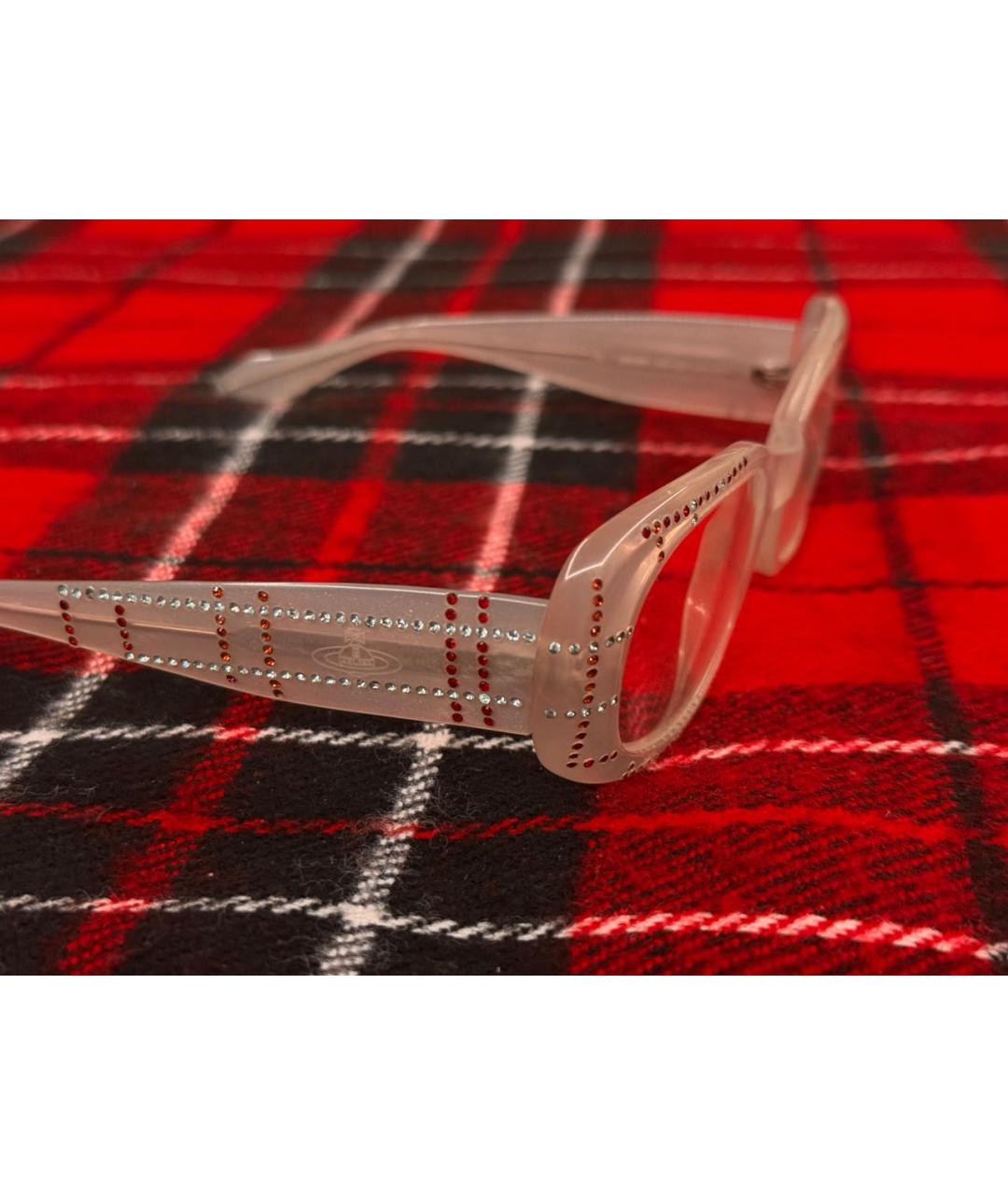 VIVIENNE WESTWOOD Антрацитовые пластиковые солнцезащитные очки, фото 3