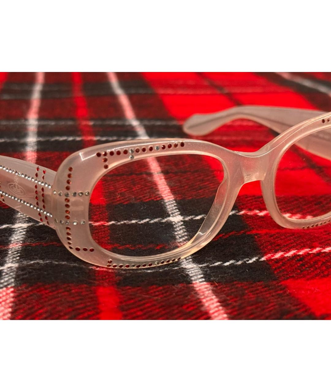 VIVIENNE WESTWOOD Антрацитовые пластиковые солнцезащитные очки, фото 4