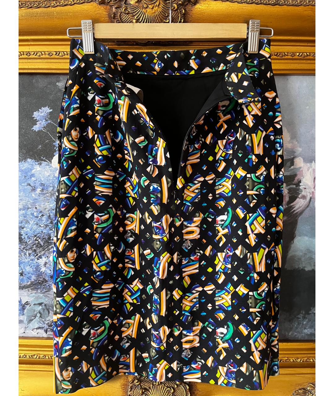 PETER PILOTTO Мульти вискозная юбка мини, фото 4