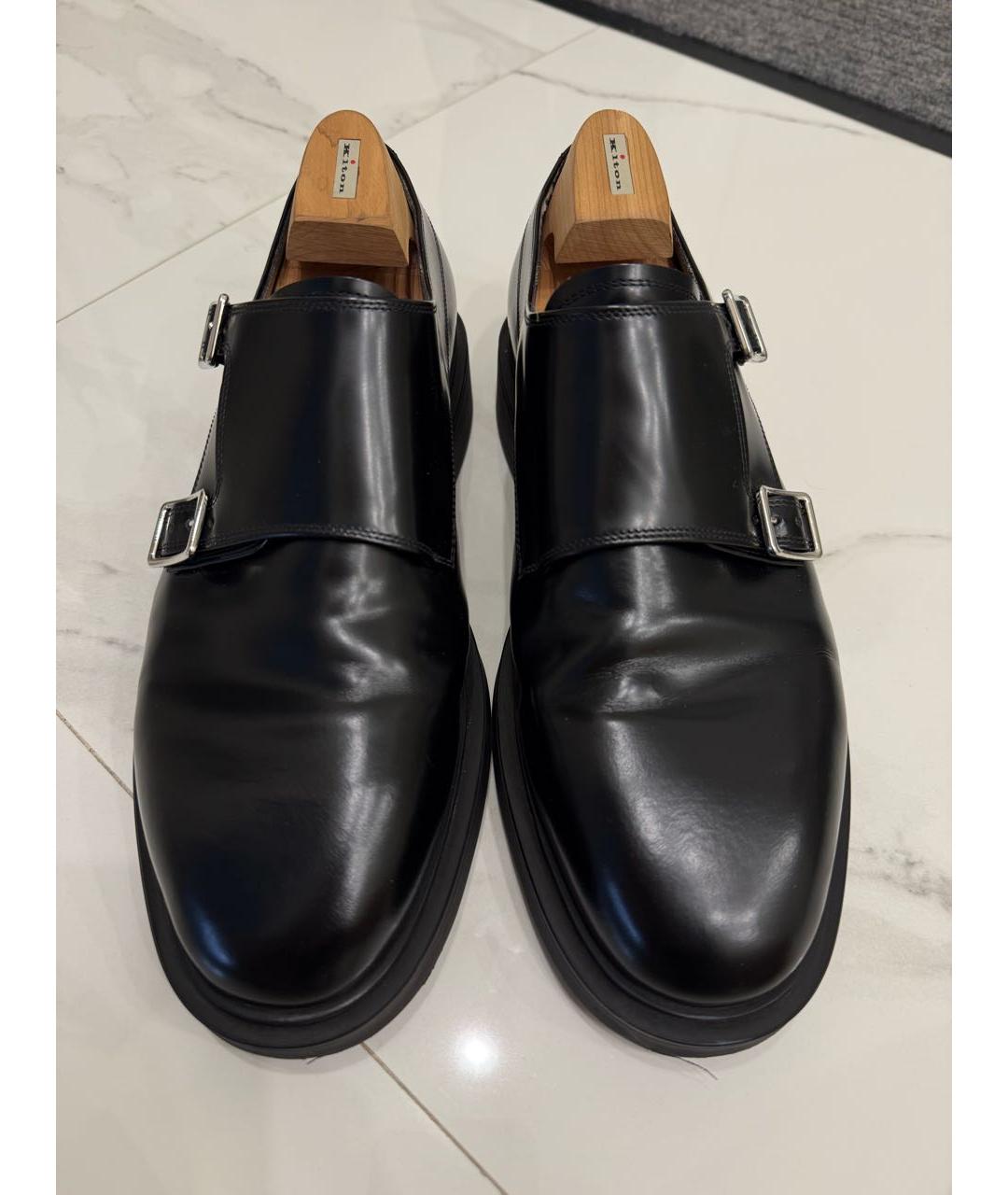 GIANVITO ROSSI Черные кожаные лоферы, фото 2