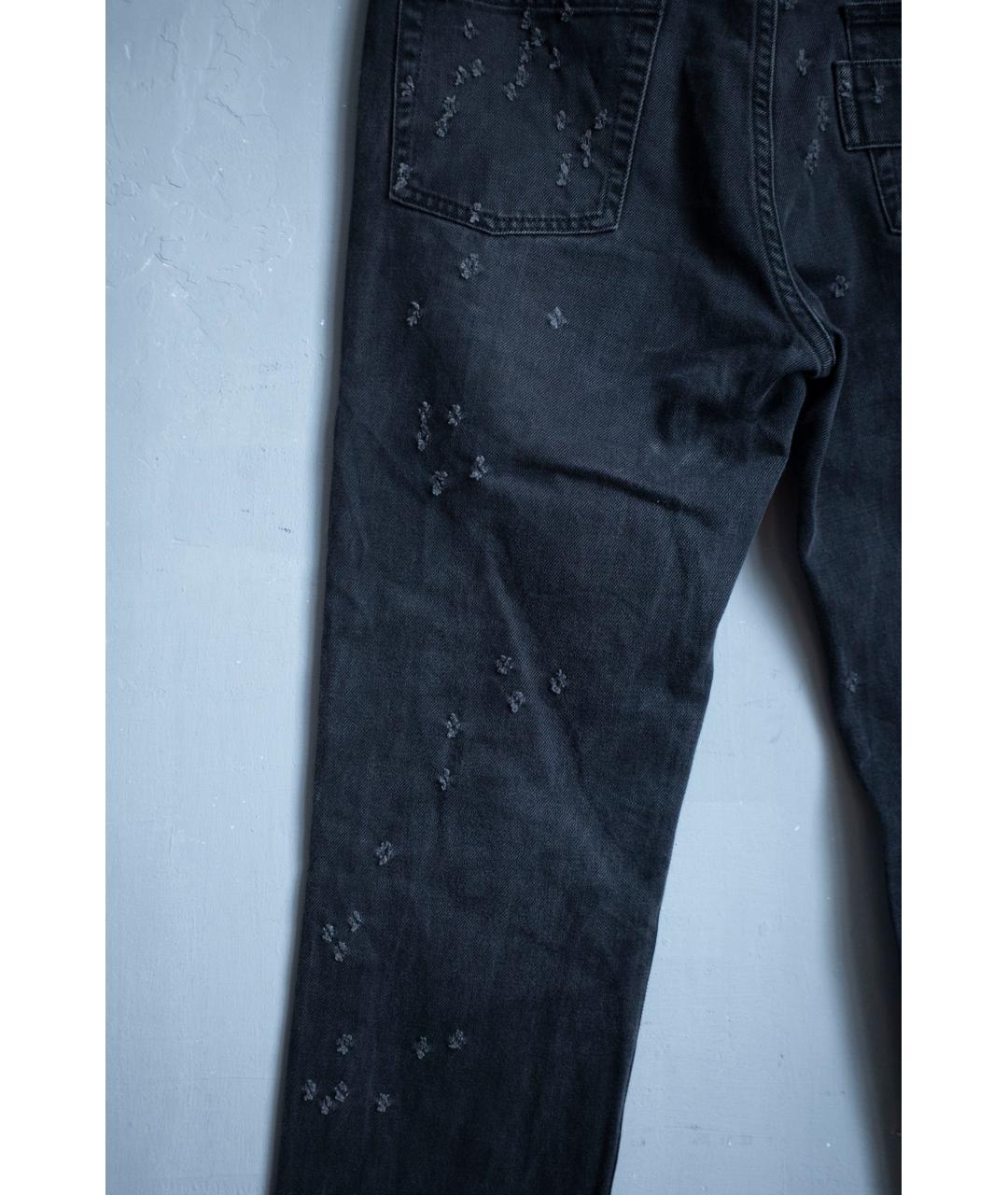 GIVENCHY Серые хлопковые джинсы скинни, фото 6