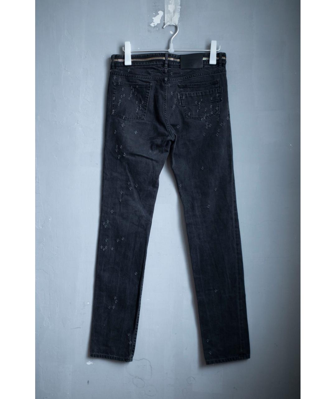 GIVENCHY Серые хлопковые джинсы скинни, фото 2