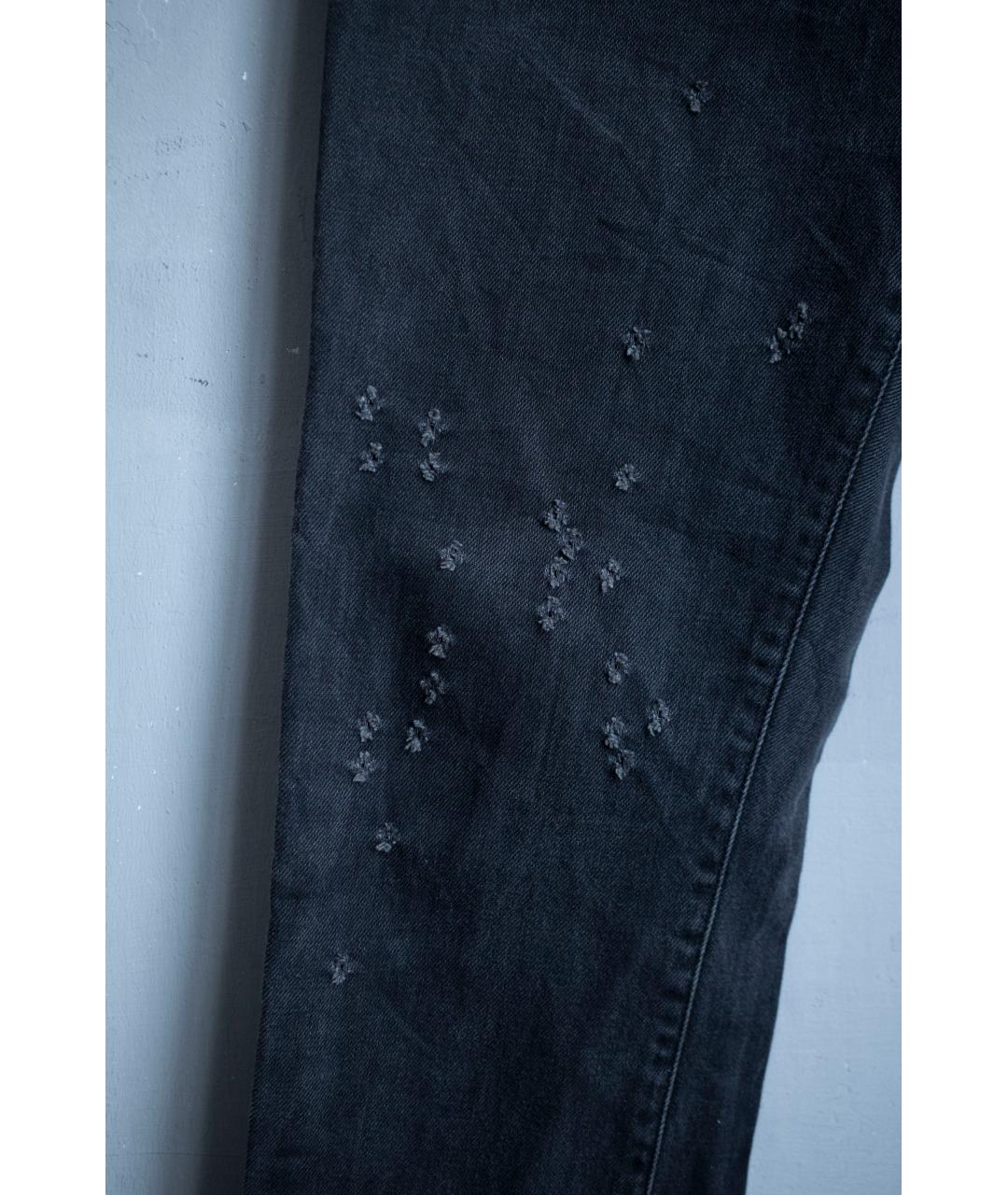 GIVENCHY Серые хлопковые джинсы скинни, фото 4