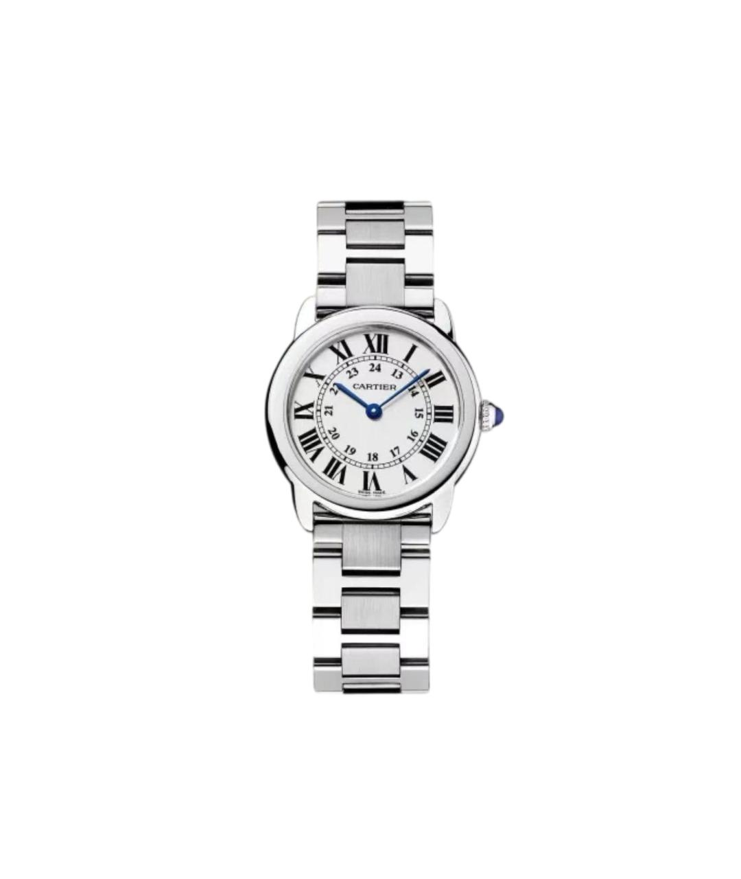 CARTIER Серебряные часы, фото 1