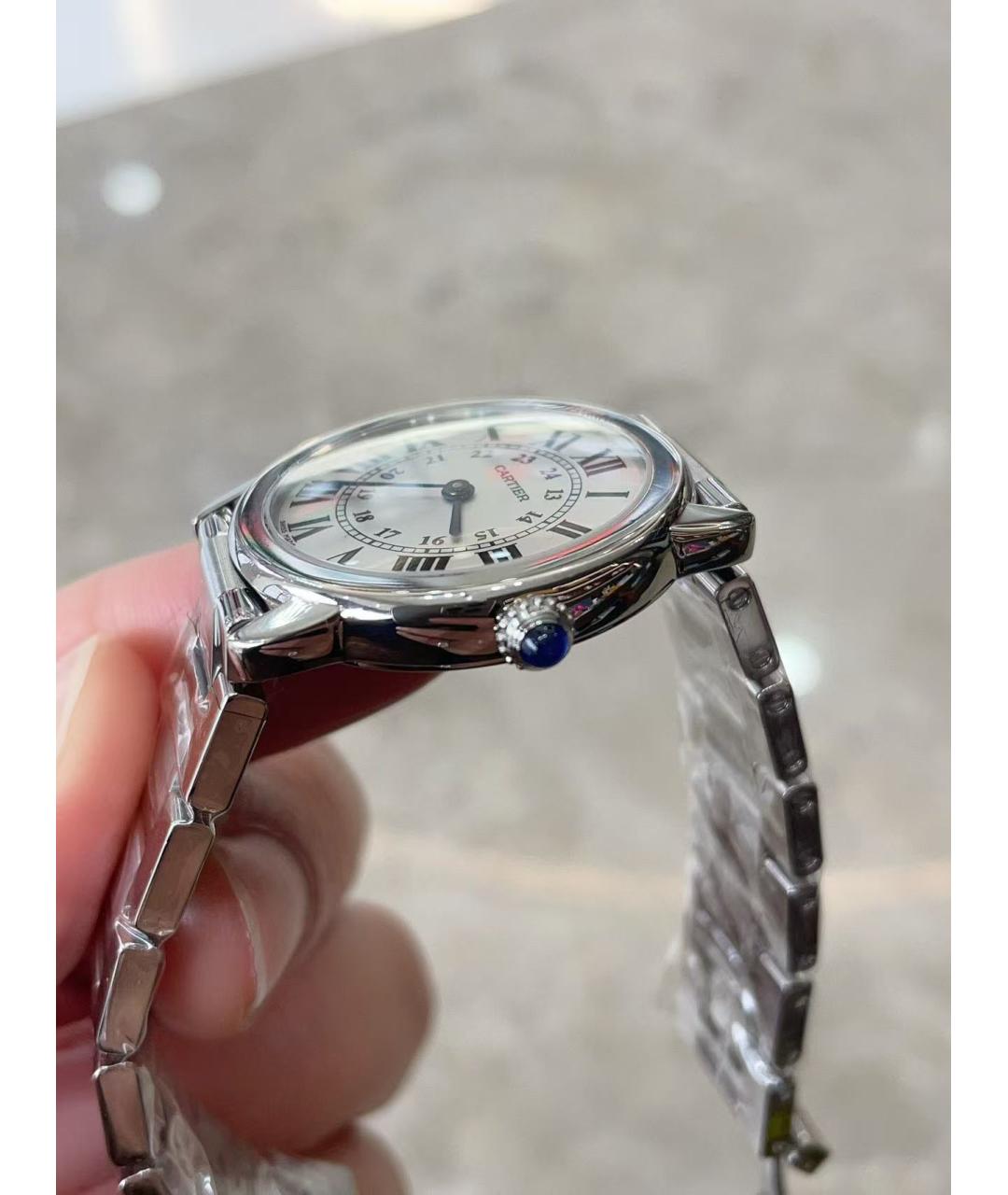 CARTIER Серебряные часы, фото 4