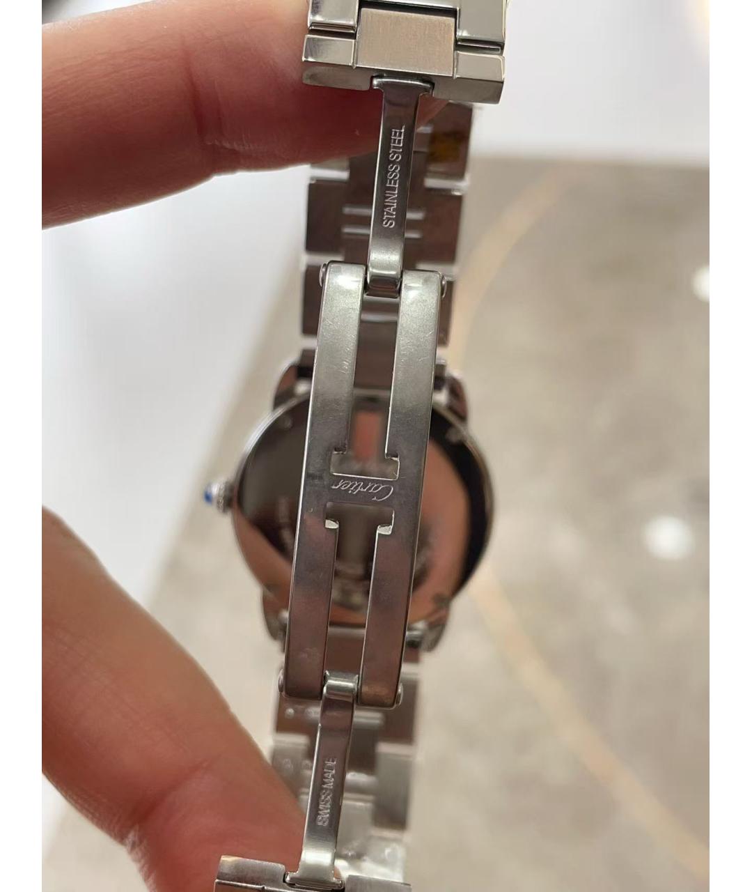 CARTIER Серебряные часы, фото 5