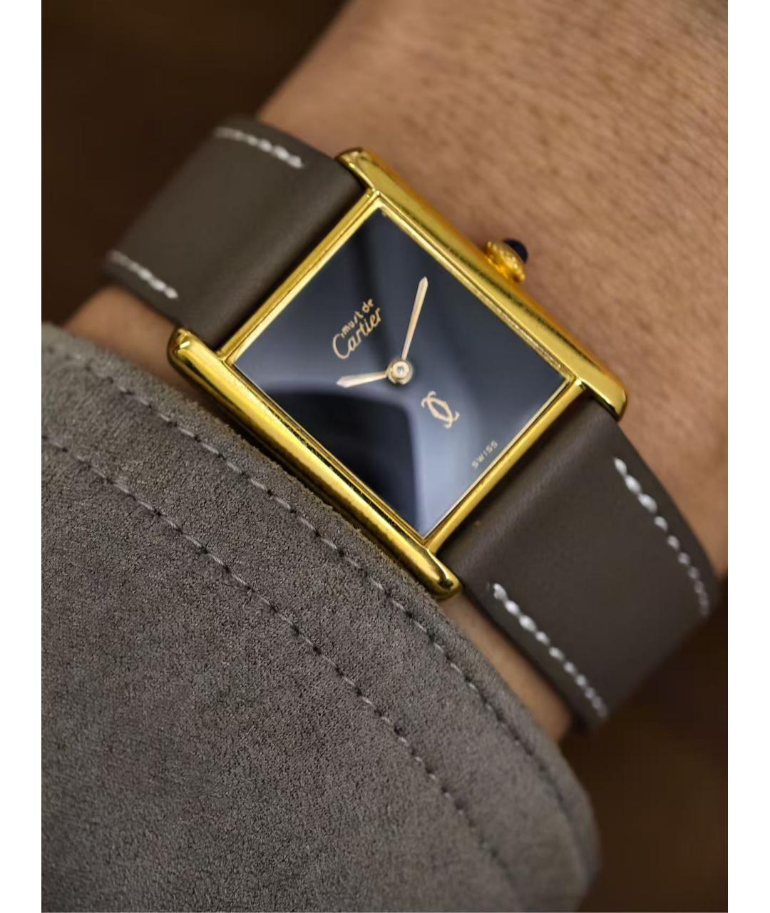 CARTIER Золотые часы, фото 3