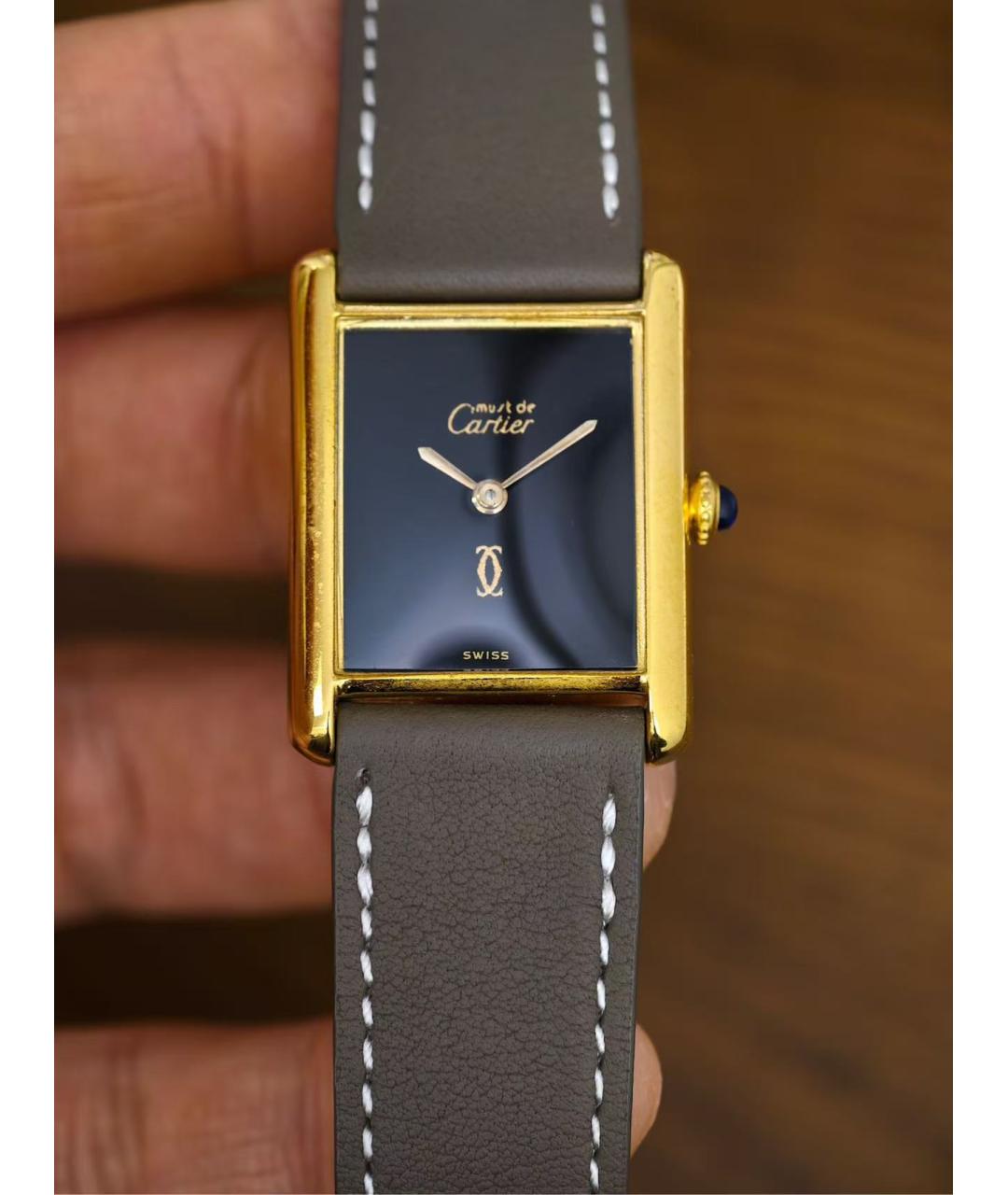 CARTIER Золотые часы, фото 6