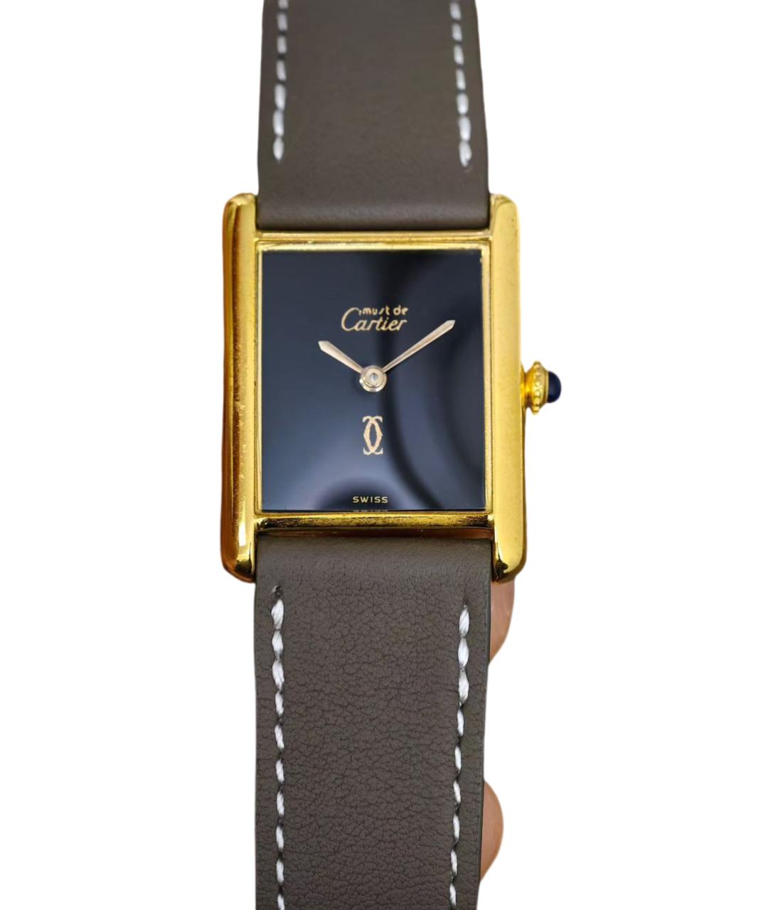 CARTIER Золотые часы, фото 7