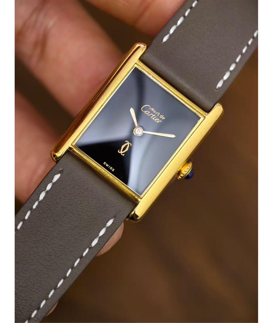 CARTIER Золотые часы, фото 5