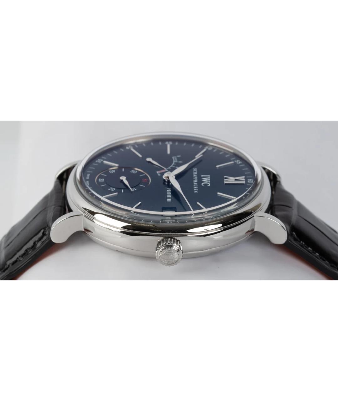 IWC Синие металлические часы, фото 6