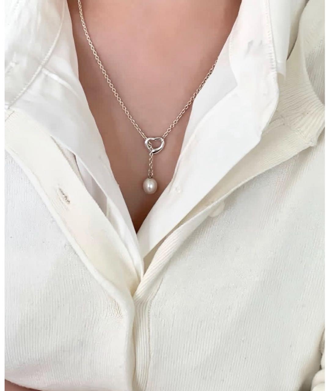 TIFFANY&CO Серебряное серебряное колье, фото 3