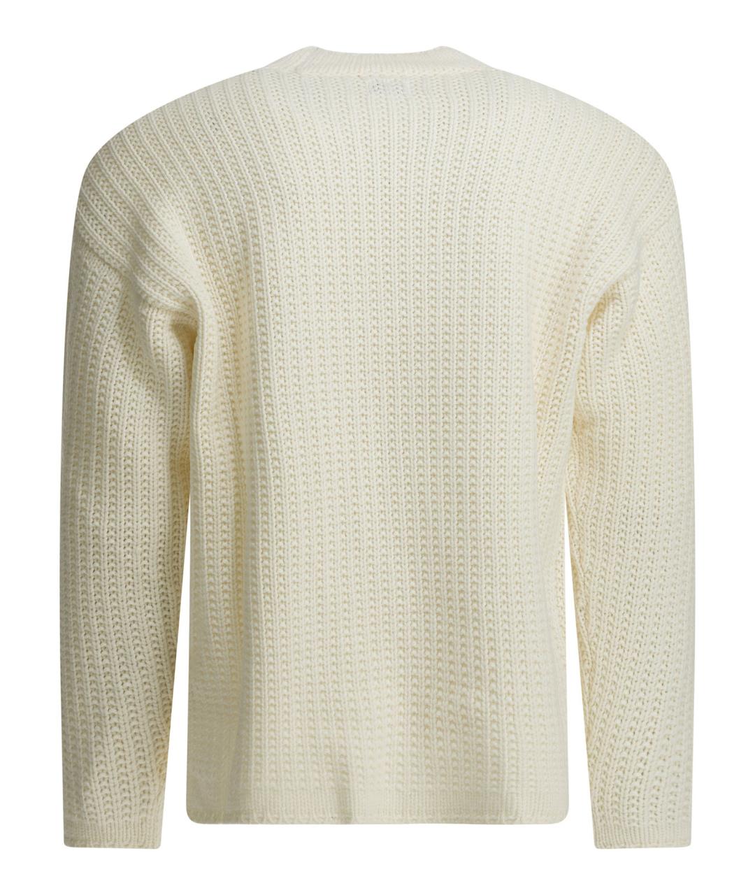 CP COMPANY Белый шерстяной джемпер / свитер, фото 2