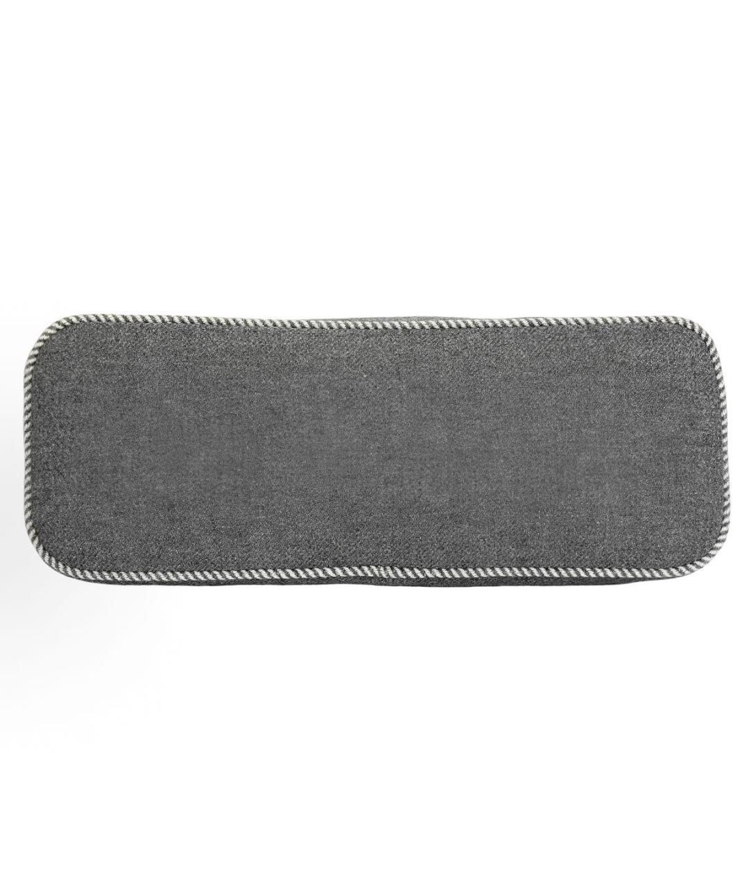 HERMES Серая косметичка, фото 4