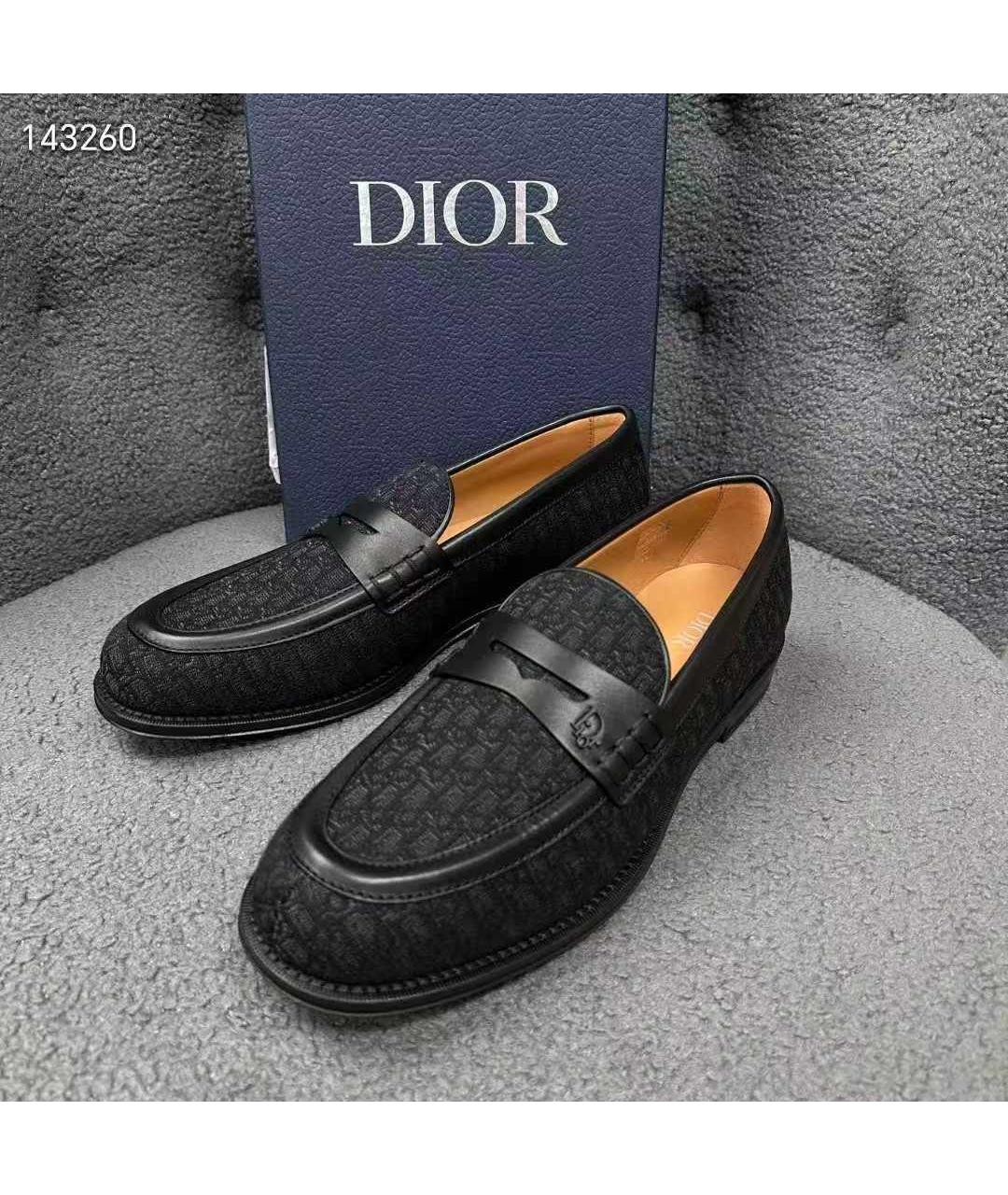 CHRISTIAN DIOR Черные низкие ботинки, фото 2