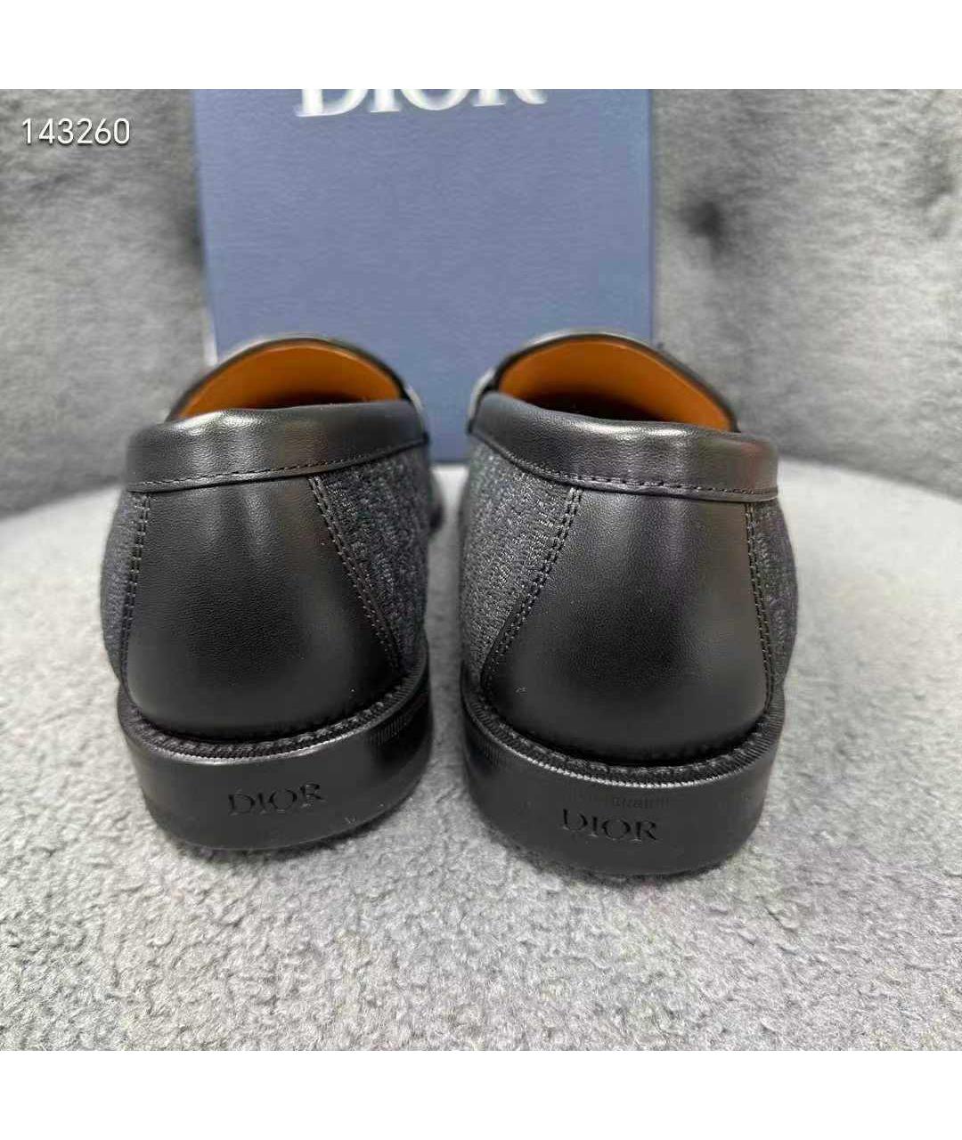 CHRISTIAN DIOR Черные низкие ботинки, фото 4