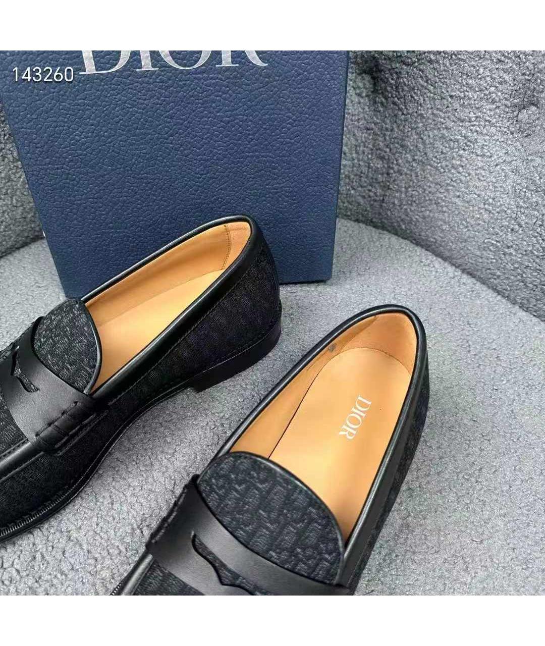 CHRISTIAN DIOR Черные низкие ботинки, фото 6