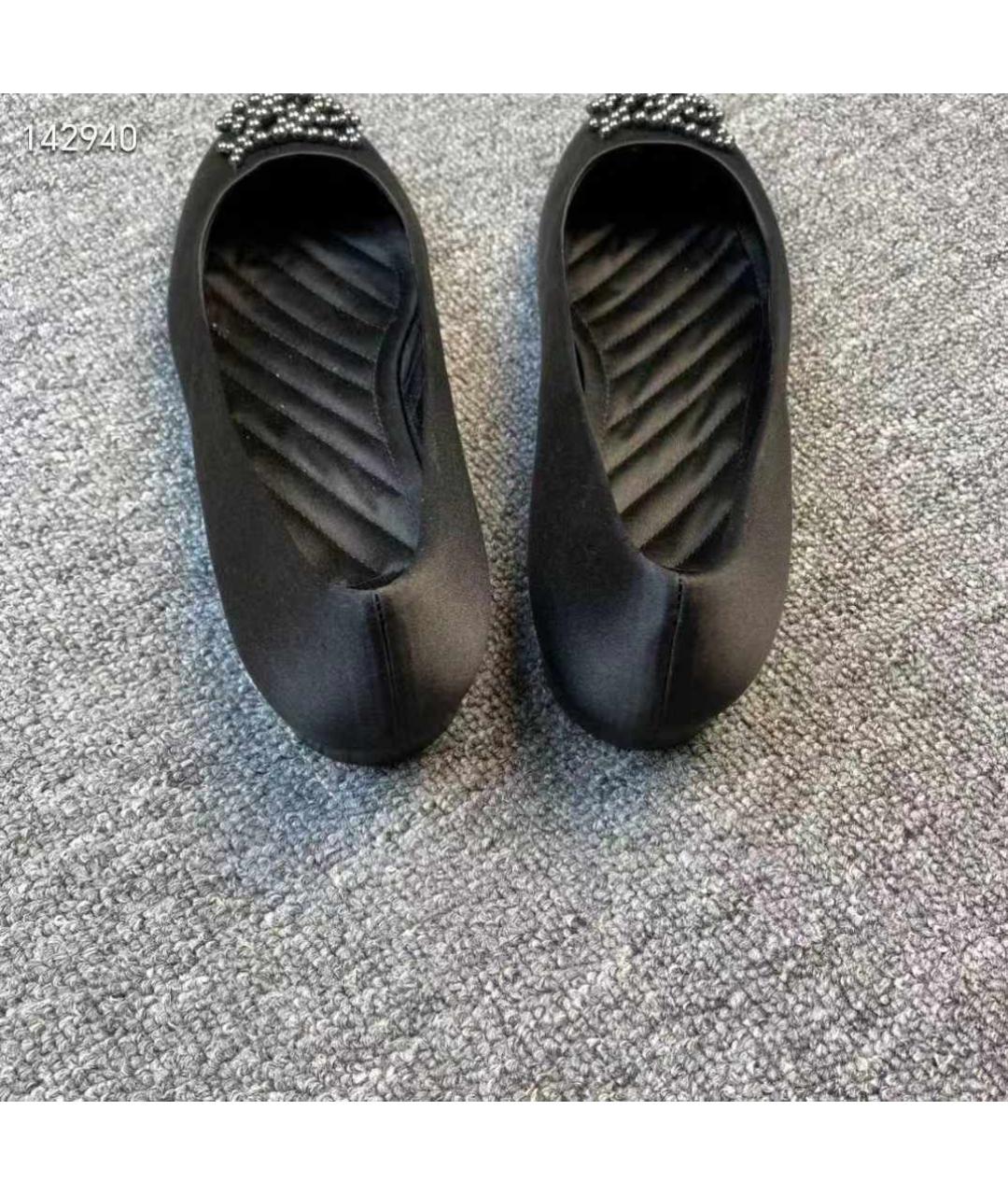 FENDI Черные мокасины, фото 3