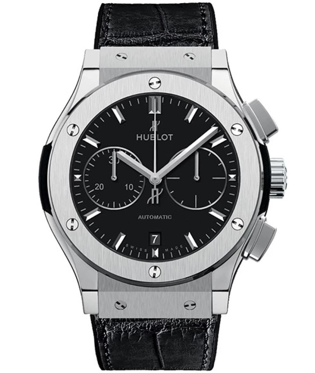 HUBLOT Черные металлические часы, фото 1