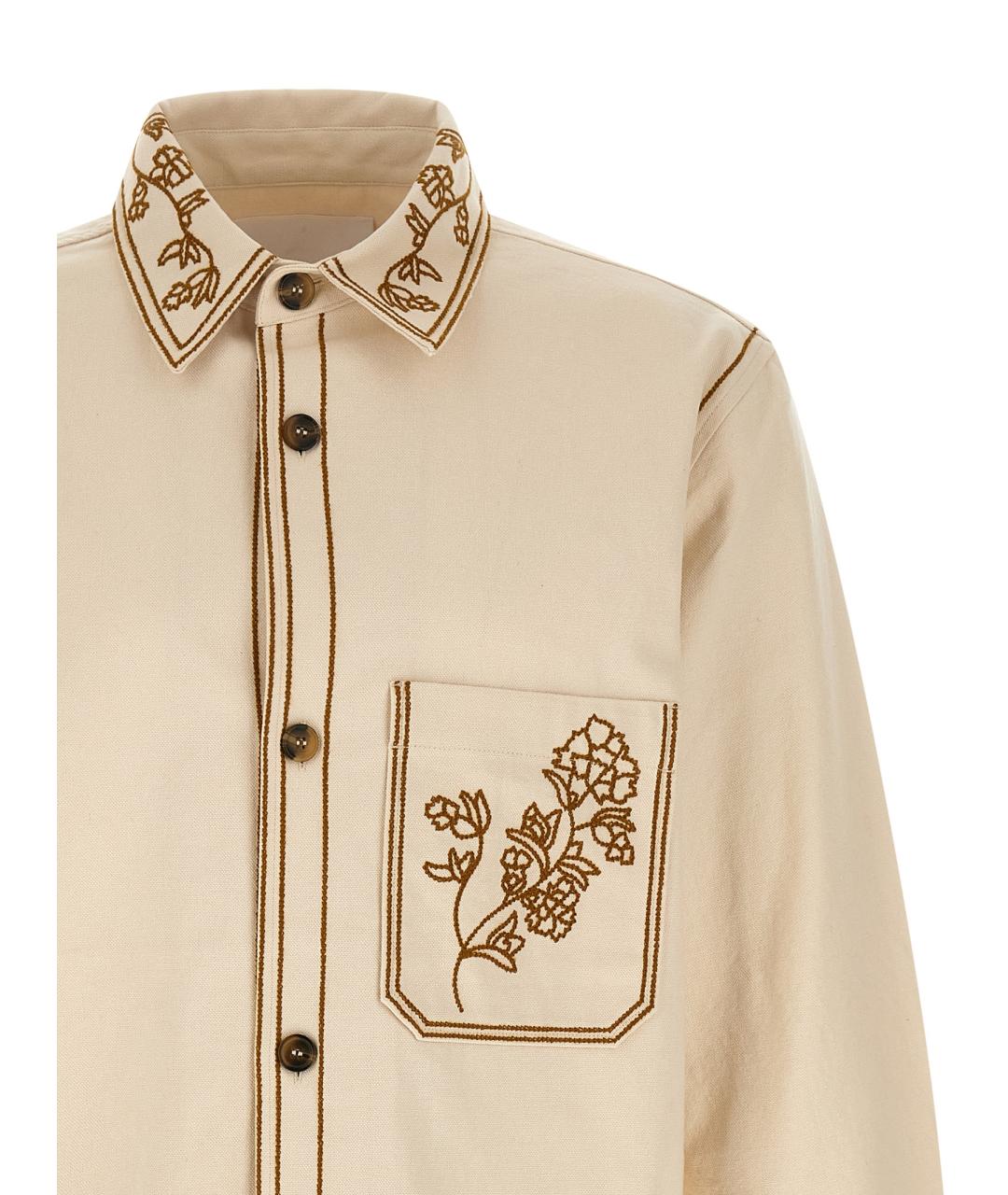 ISABEL MARANT Бежевая хлопковая куртка, фото 3