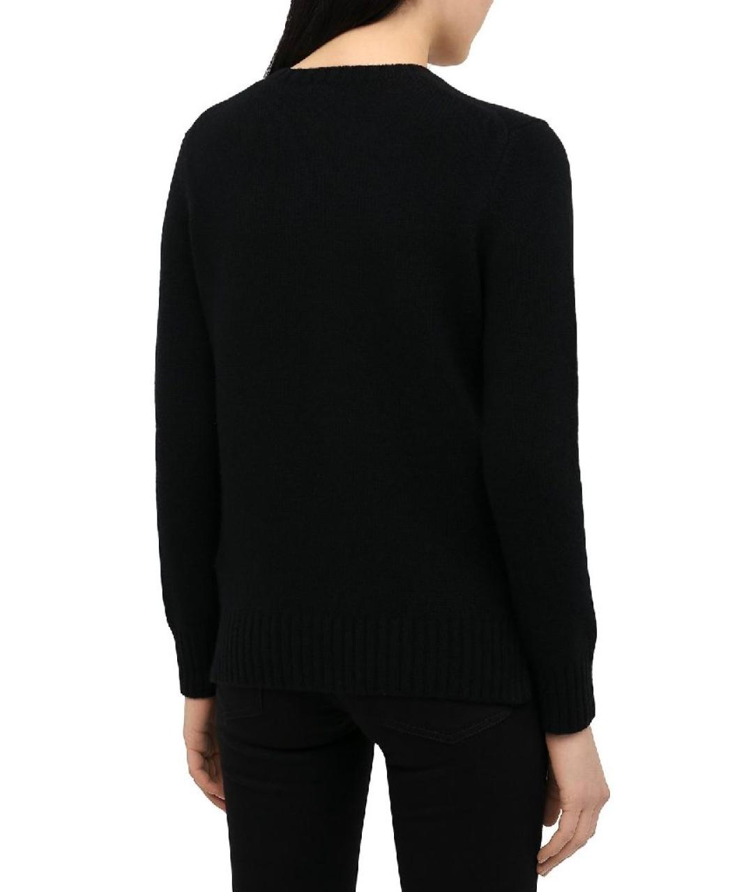 POLO RALPH LAUREN Черный шерстяной джемпер / свитер, фото 2