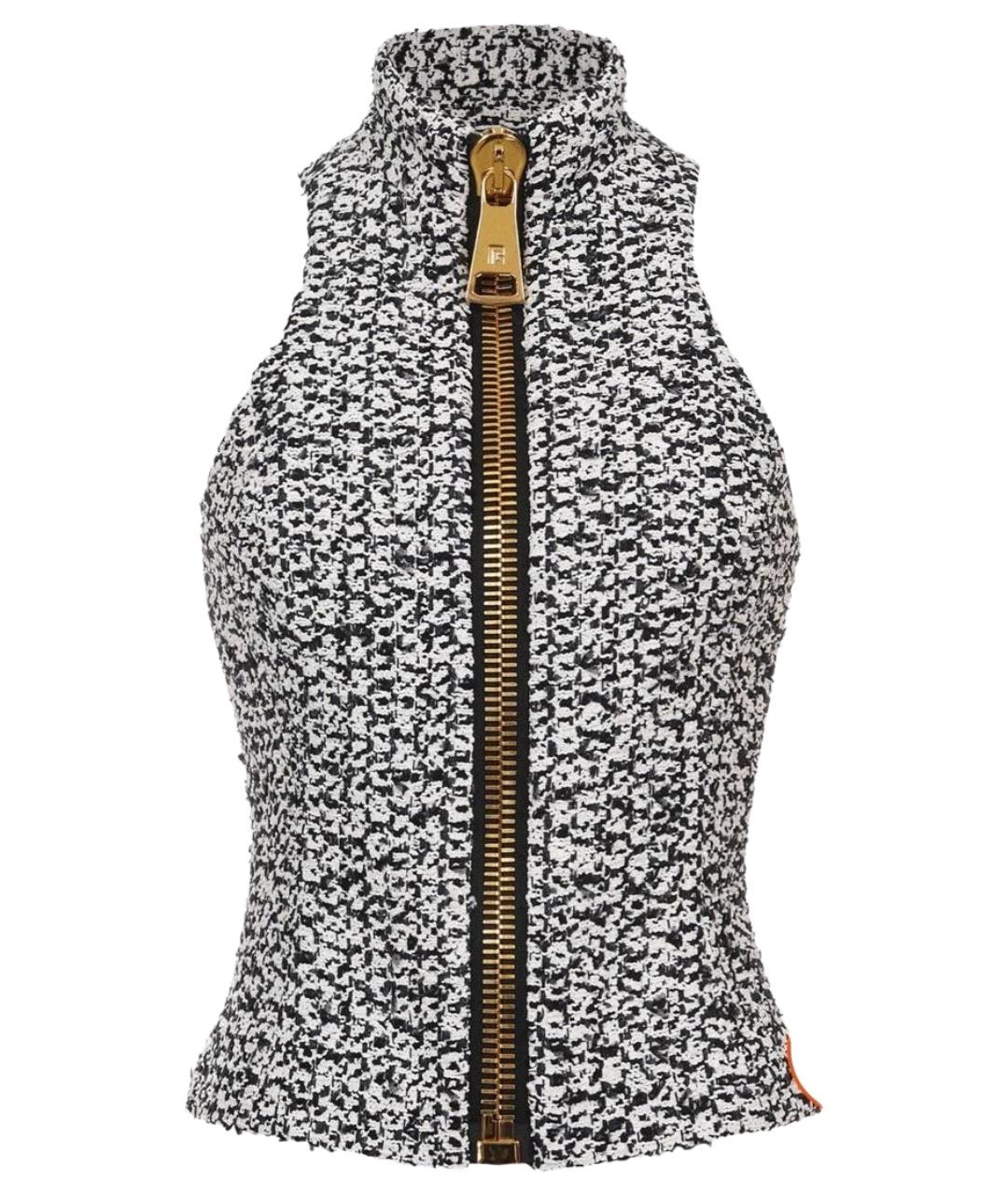 BALMAIN Мульти вискозный жилет, фото 1