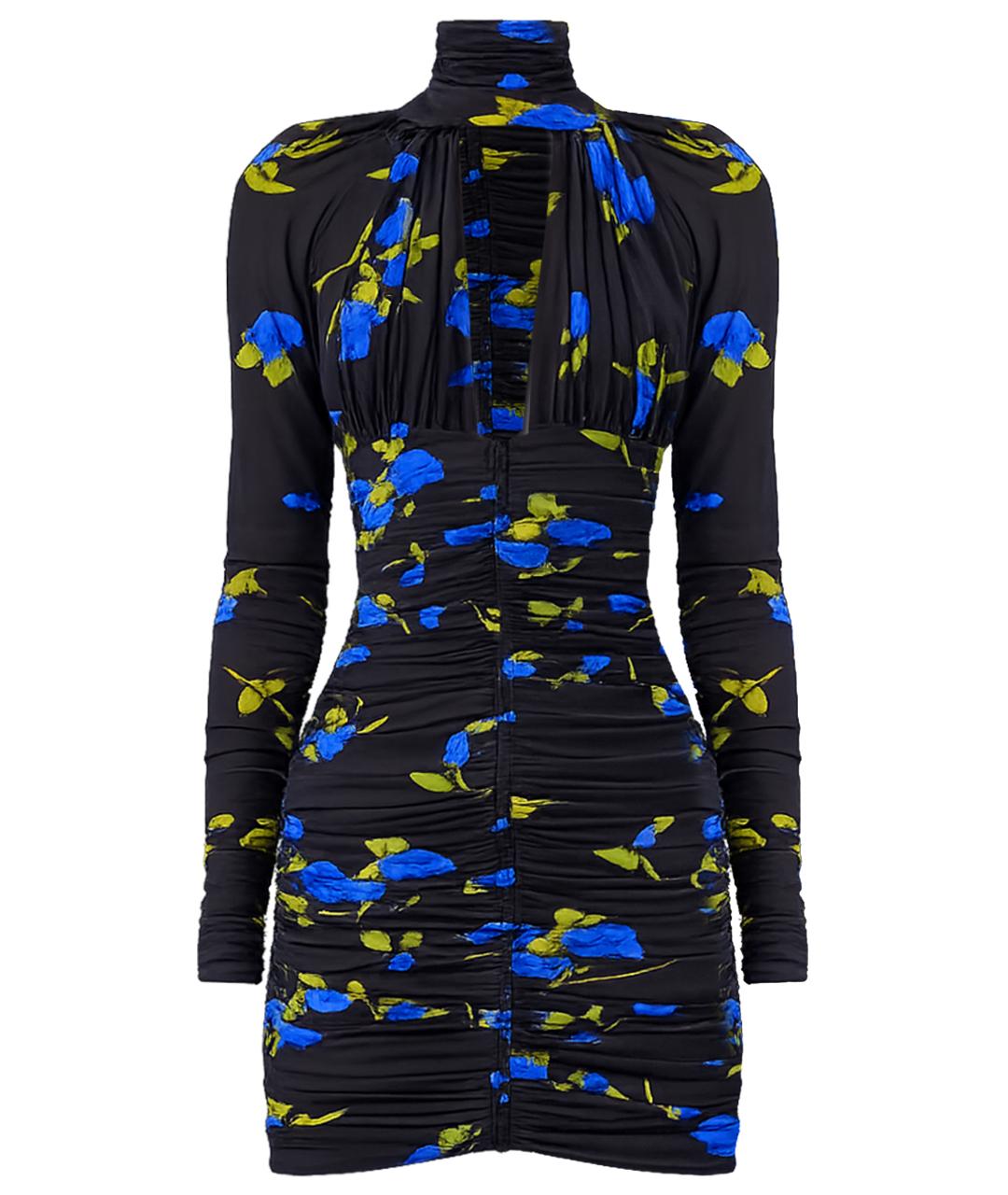 BLUMARINE Черное полиамидовое повседневное платье, фото 1