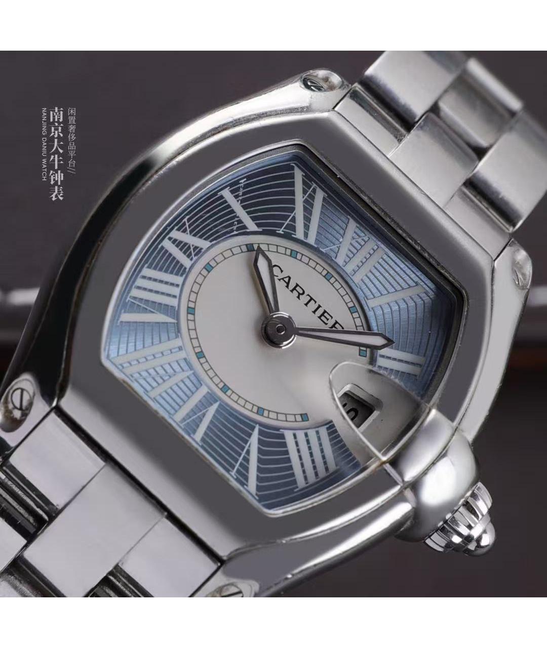 CARTIER Серебряные часы, фото 3