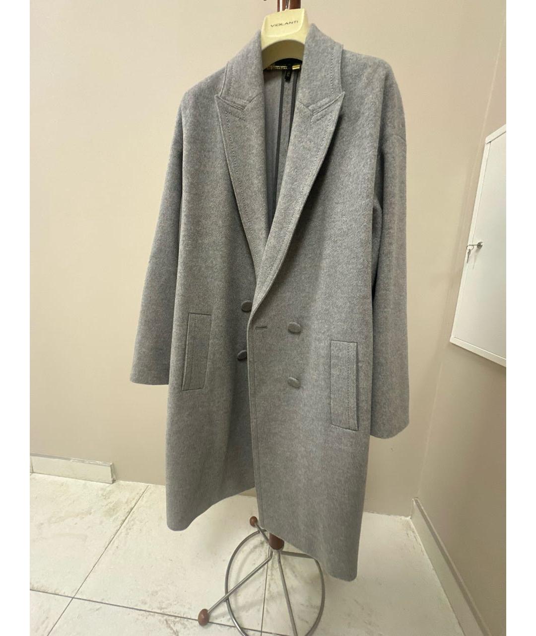 ESCADA Серое шерстяное пальто, фото 7