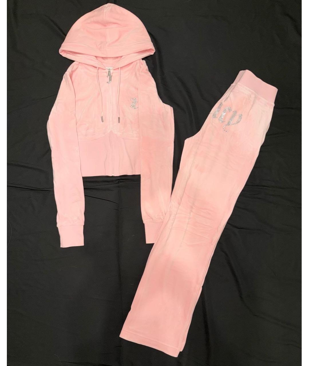 JUICY COUTURE Розовый полиэстеровый спортивные костюмы, фото 8