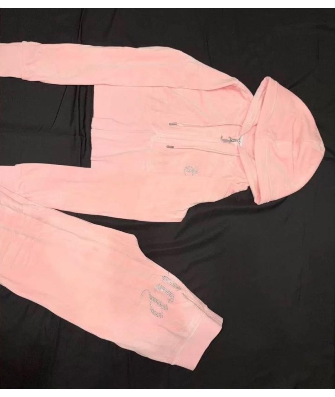 JUICY COUTURE Розовый полиэстеровый спортивные костюмы, фото 4