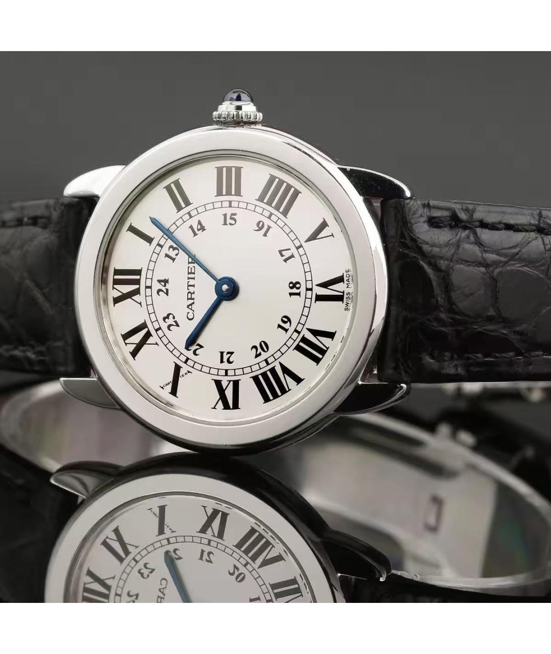 CARTIER Серебряные часы, фото 5