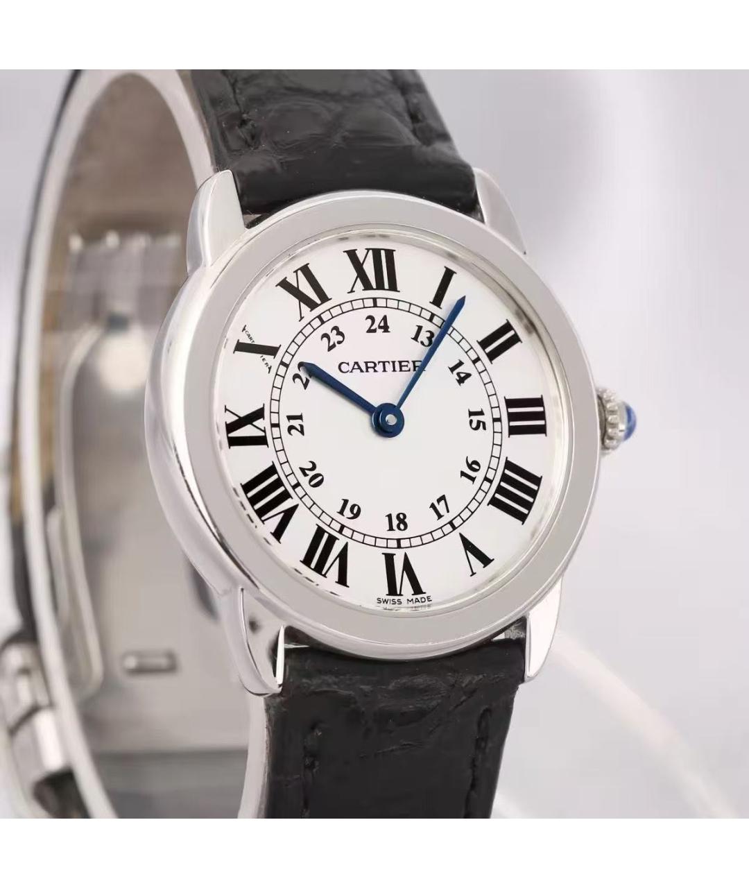 CARTIER Серебряные часы, фото 4