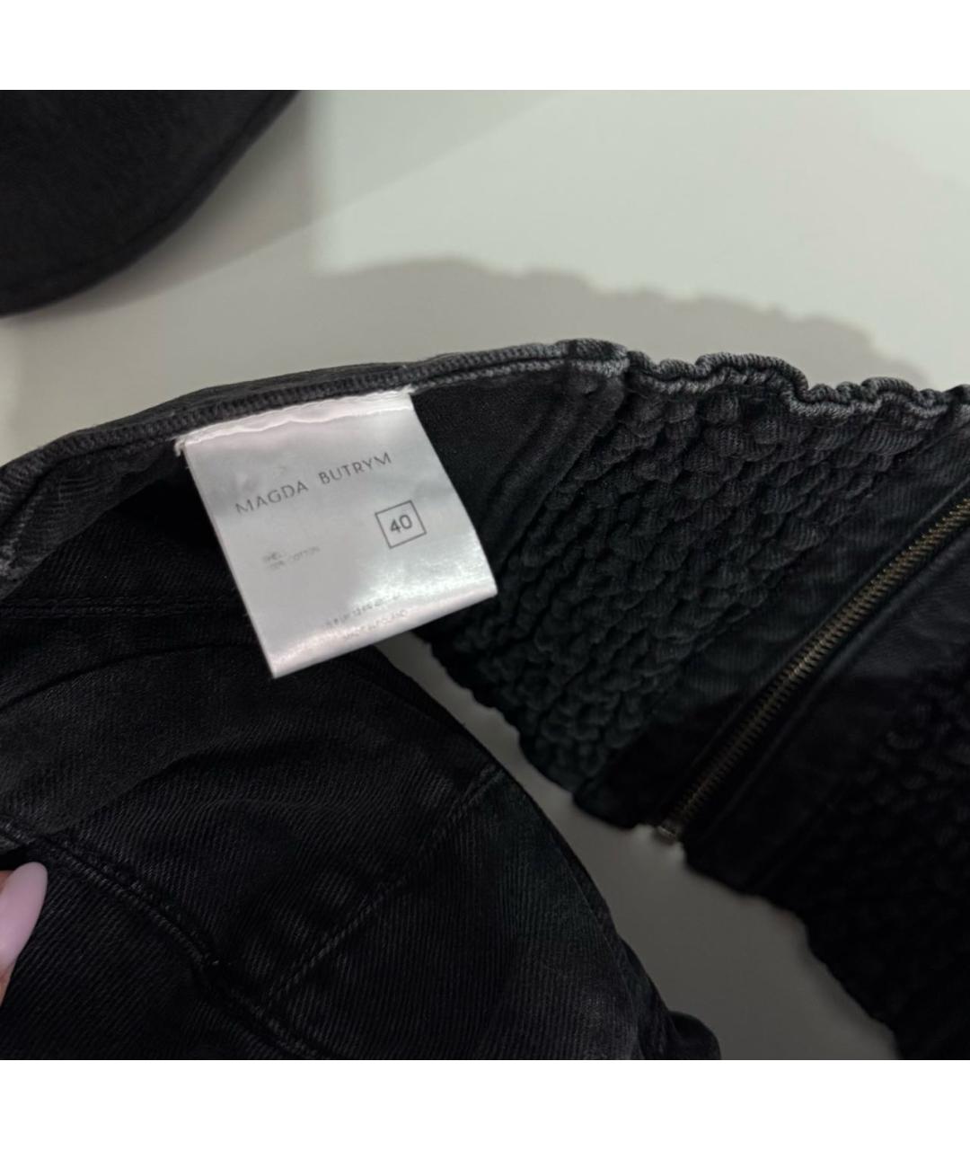 MAGDA BUTRYM Серый хлопковый костюм с брюками, фото 5