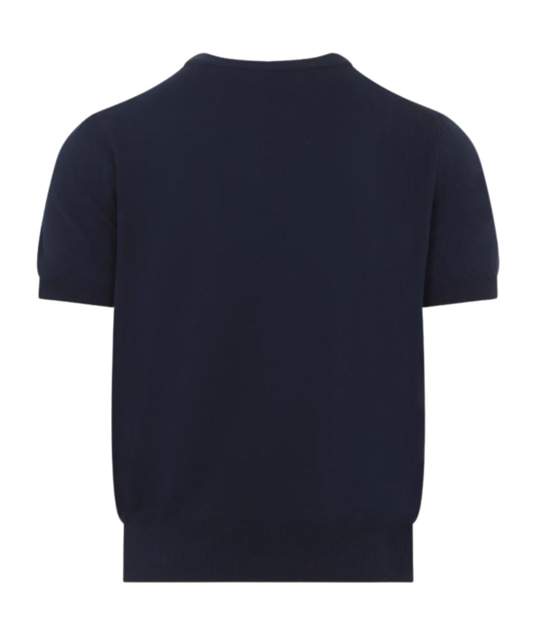 CANALI Синий хлопковый джемпер / свитер, фото 2