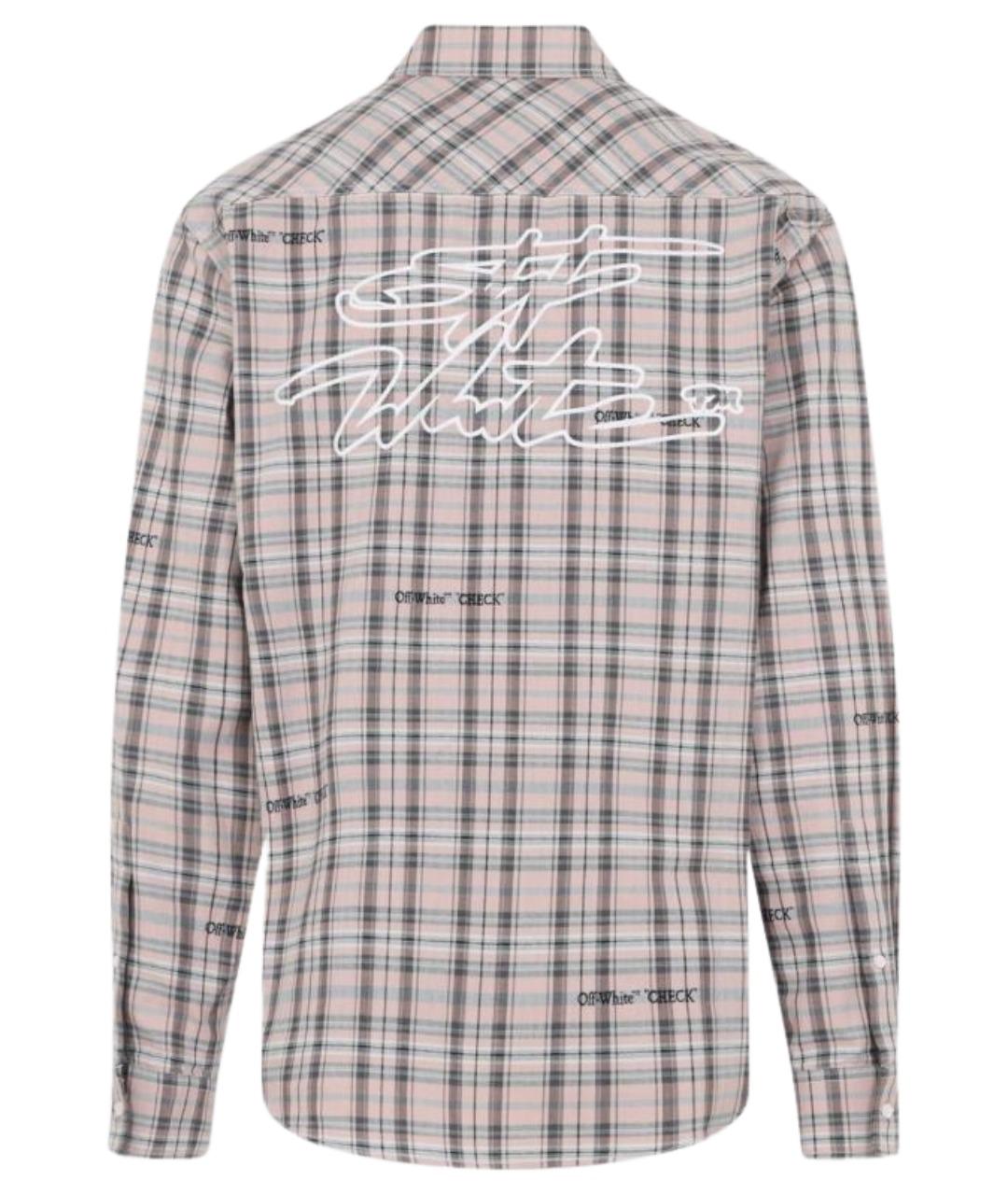 OFF-WHITE Мульти хлопковая кэжуал рубашка, фото 2