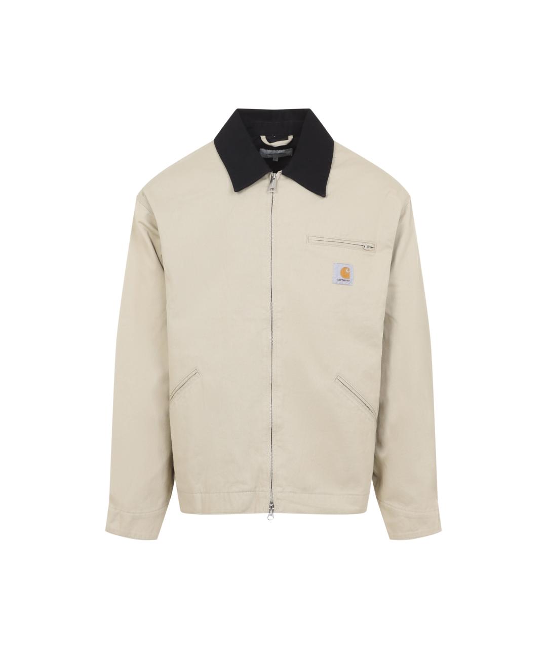 CARHARTT WIP Бежевая хлопковая куртка, фото 1