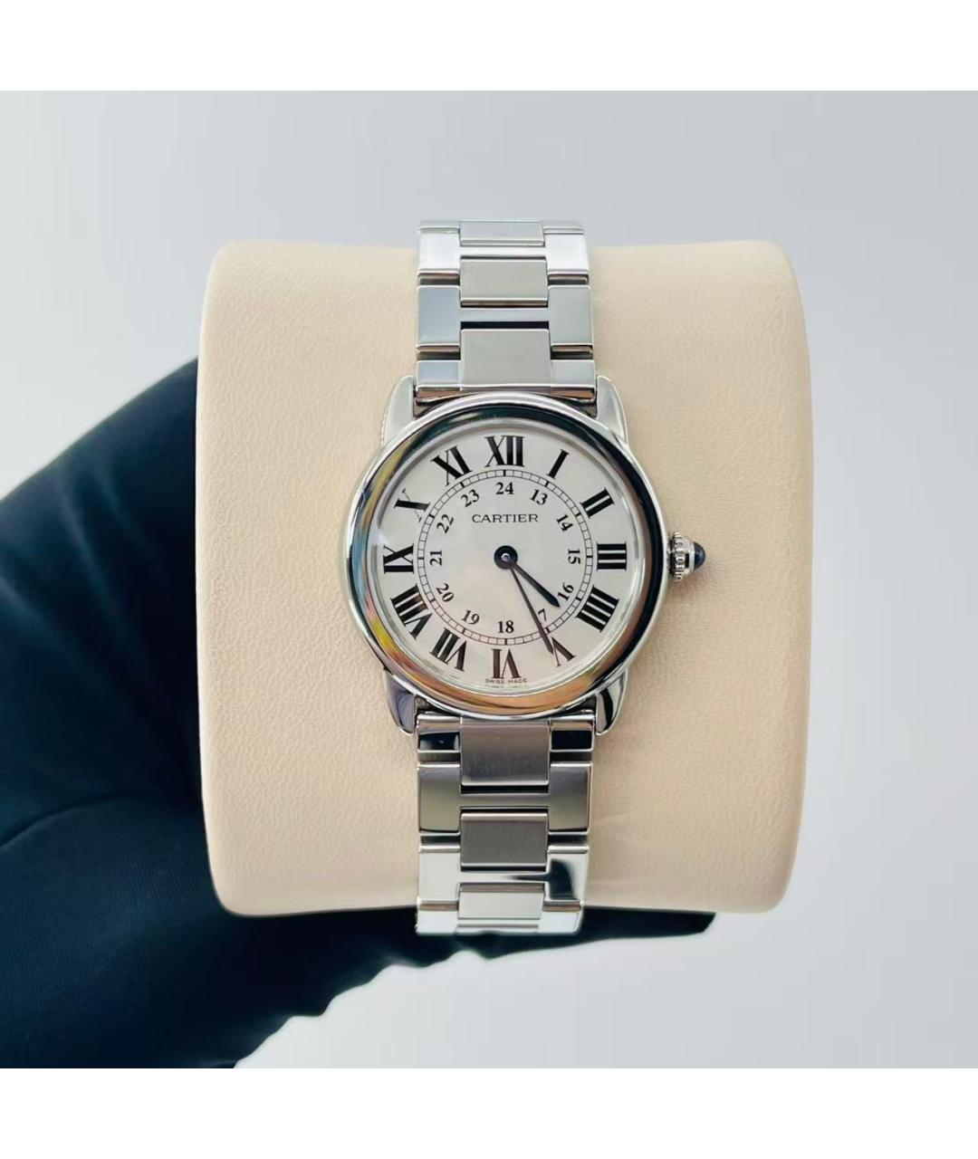 CARTIER Серебряные часы, фото 2